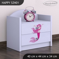 Nočna omarica Happy babies Morska deklica 21 SZN1